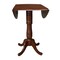 International Concepts Round 42 in Round Dual Drop Leaf Pedestal Table, 41.5 inH, Espresso, 42 in W, 42 in L, 41.5 in H K581-42DPT-6B-2 - alternate 3